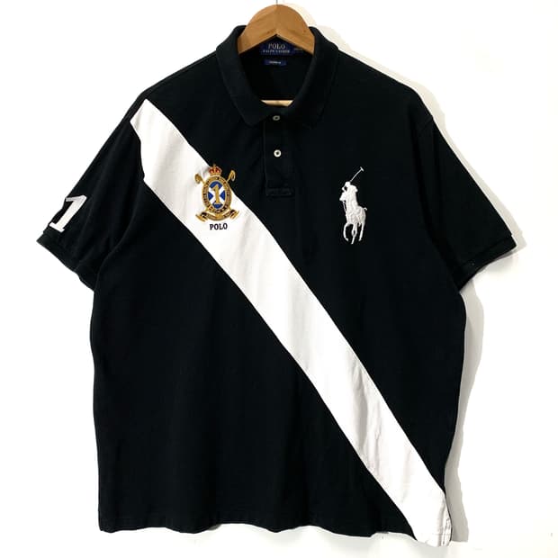 폴로 빅포디 럭비 카라 반팔티