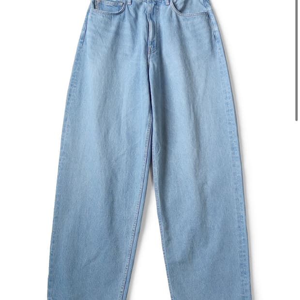 캐피탈 13oz 배기데님팬츠 36