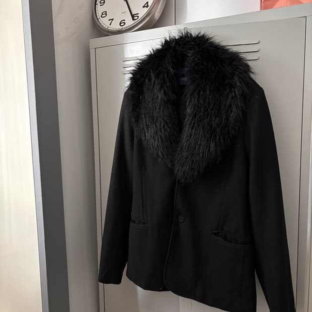 빈티지 퍼 자켓