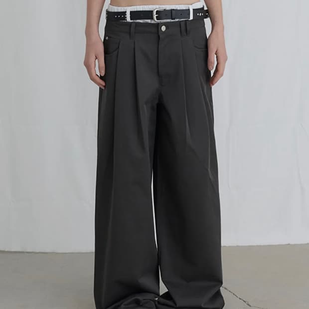 오데스 언더웨어 레이어드 트라우저 - 차콜