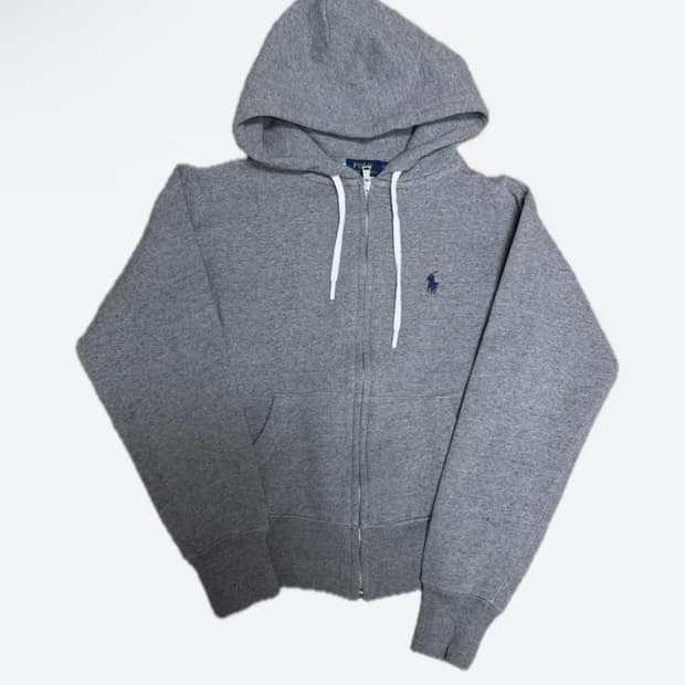 폴로 딱붙핏 후드집업