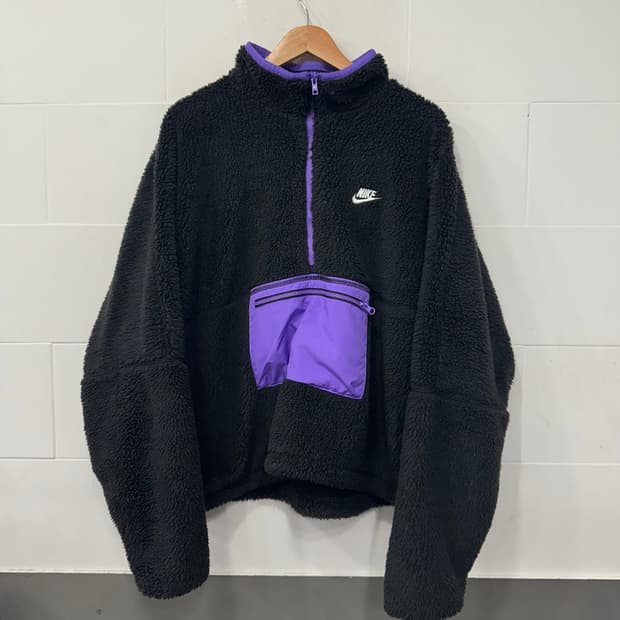 나이키 뽀글이 아노락