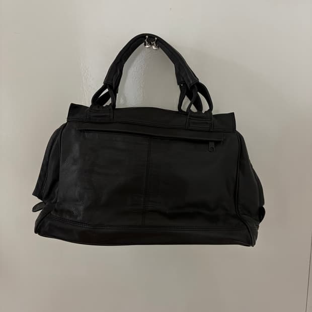 일본 빈티지 가죽 가방 맥북 14인치 수납 가비