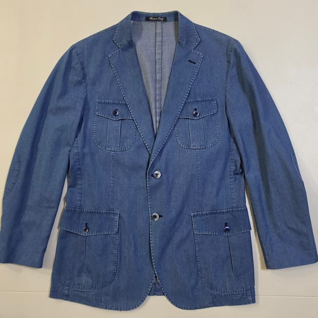 made in Italy 헌팅 블레이져