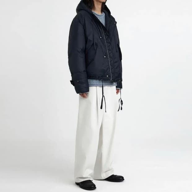 유스 패딩 네이비 M