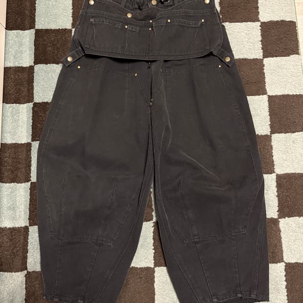 니들스 hd 에이프런 팬츠 코튼캔버스 16oz xs