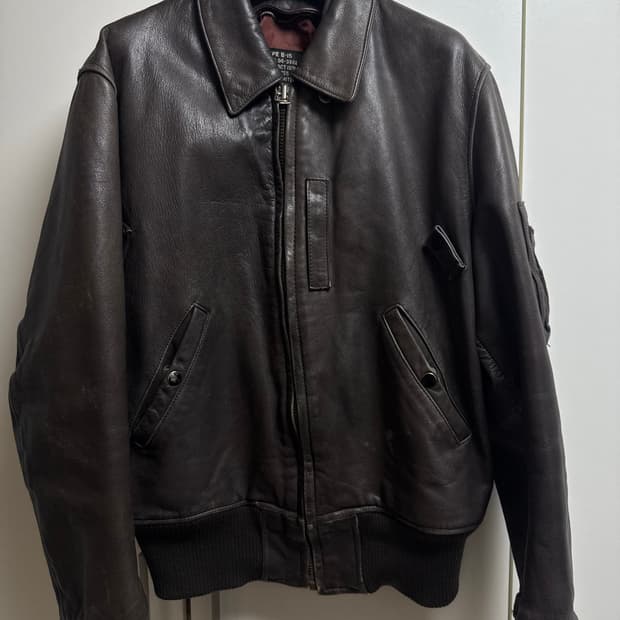 70‘s 아비렉스 A2 레더자켓 