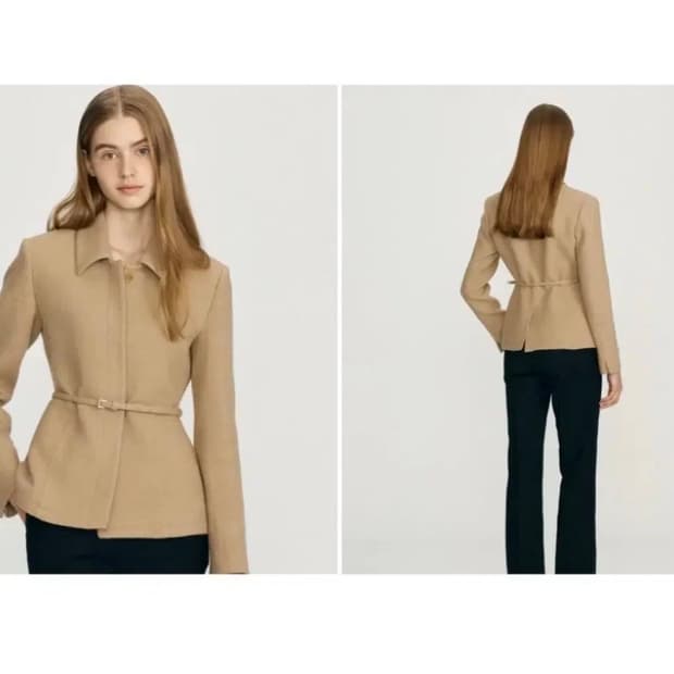 시에 로제 울 100 자켓