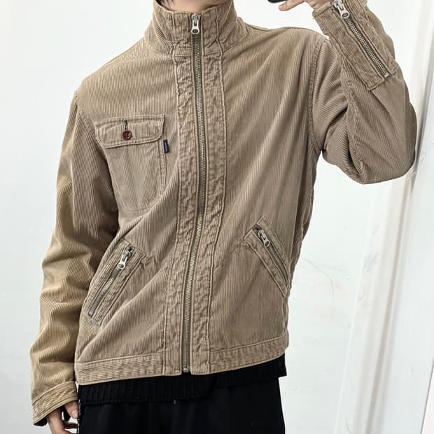 폴스미스 코듀로이 하이넥 자켓