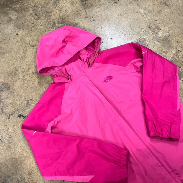 [정품/L] 노스페이스 핑크 바람막이 자켓 b14