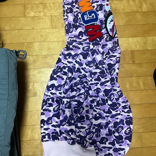 베이프 후드집업