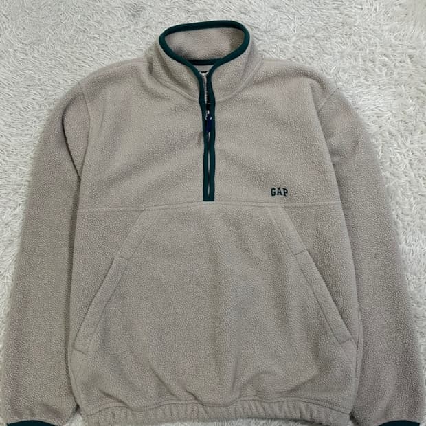 갭 후리스 반집업 맨투맨/#2979