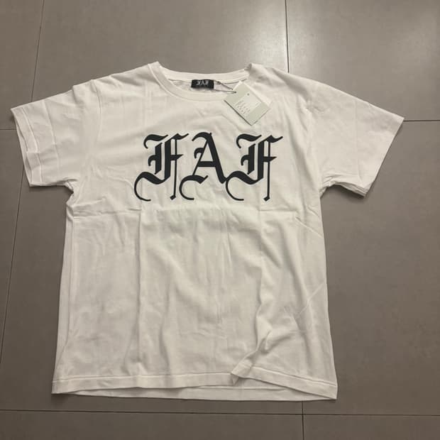 FAF(Fake as Flower) 티셔츠 사이즈 XL 새상품