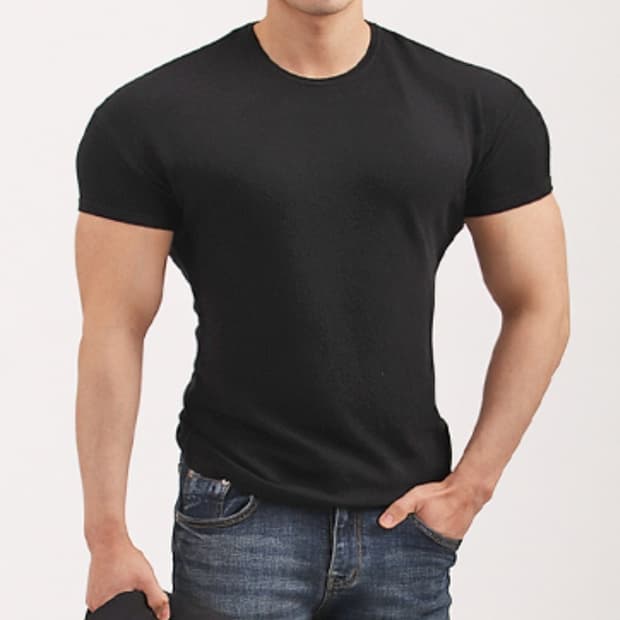 새제품 XL) 맥커스 맥시멈 머슬핏 티셔츠 블랙