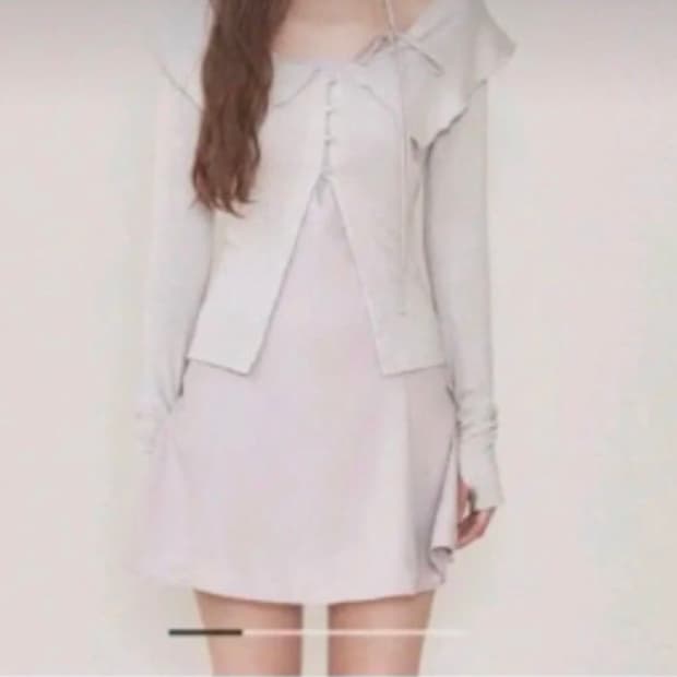 낫유어로즈 헤이즐 원피스 그레이 M