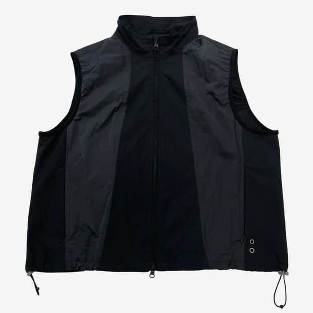 [L] 더콜디스트모먼트 3 slit vest (black)