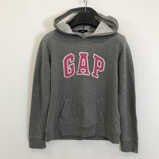 GAP 갭 그레이 핑크 후드 [S]