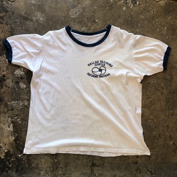 70s~90s Ringer T-shirt-M
