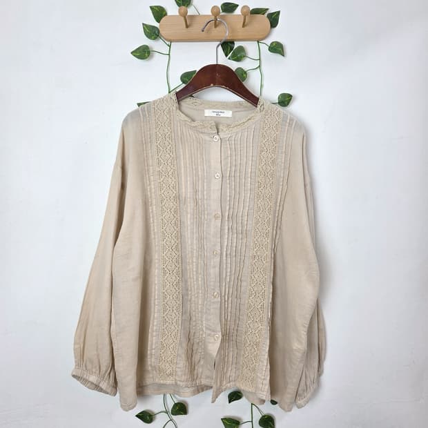 sm2 blue 블라우스