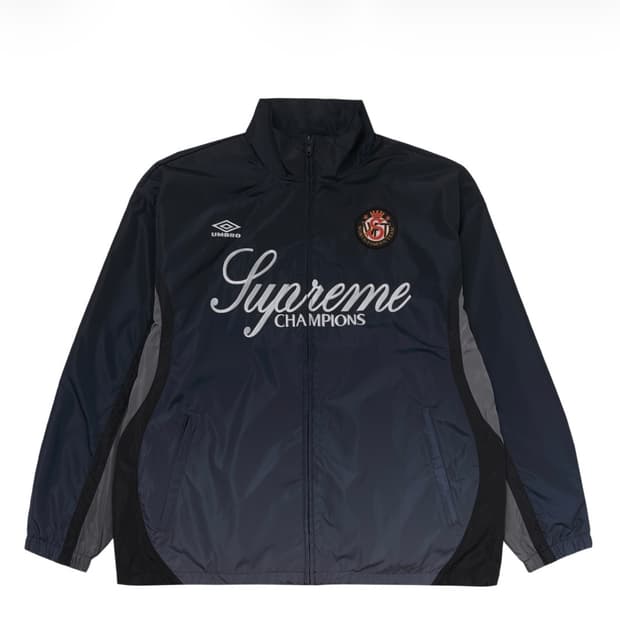[XL] 슈프림 엄브로 그라디언트 트랙 자켓 블랙 - 25FW