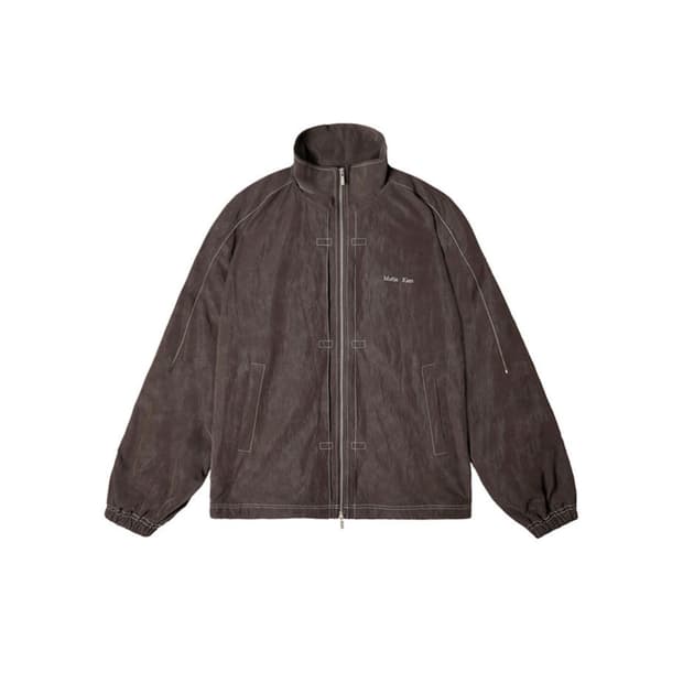 STITCH POINT HIGH NECK JUMPER IN BROWN