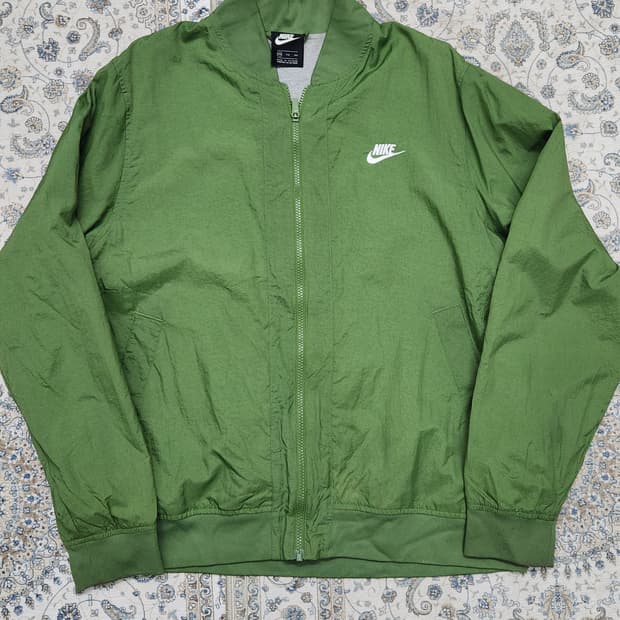 나이키 그린 바람막이 자켓 2XL