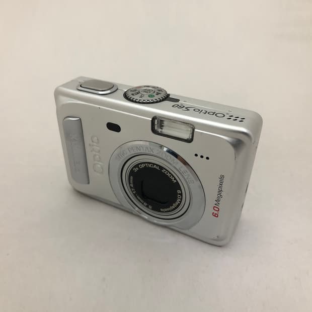펜탁스 옵티오 Optio S60 실버 빈티지 디카 카메라
