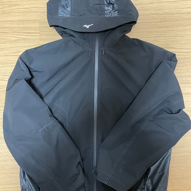 미즈노x인사일런스 바람막이 블랙 L