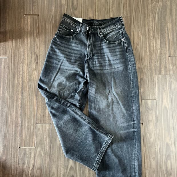 H&m 루즈 핏 흑청