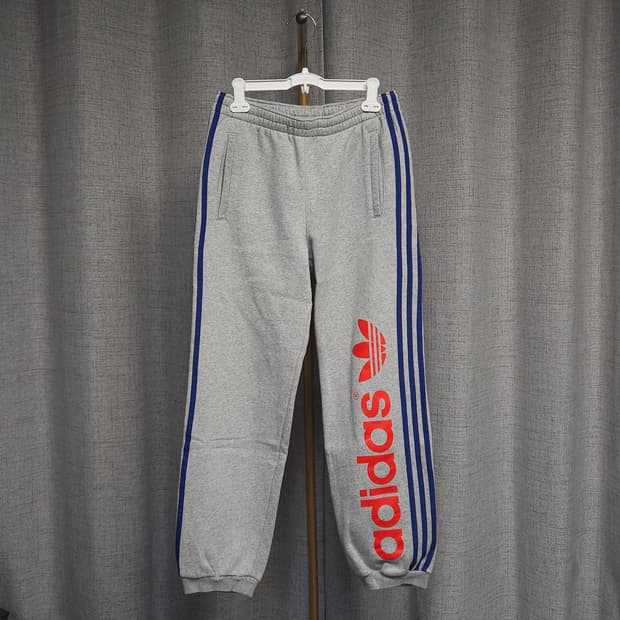 13-14 ) 아디다스 오리지날 키즈 여성 기모 조거팬츠