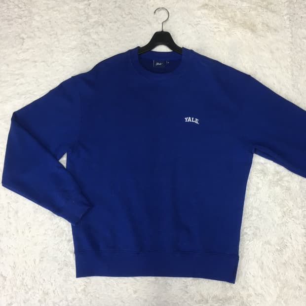 예일 스몰로고 맨투맨 DD06