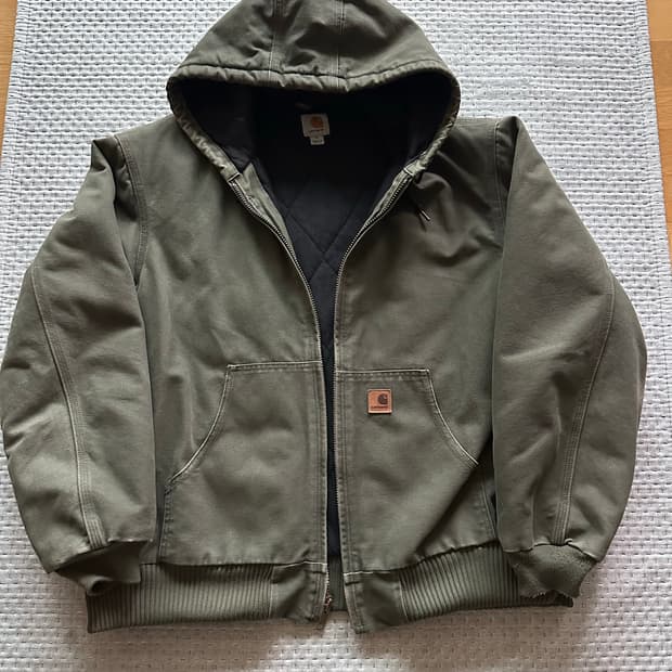 [XL] 칼하트 j130 샌드스톤 덕 액티브 자켓