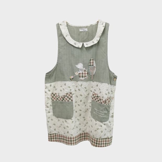 MARCHEN APRON 플라워 앞치마 61965