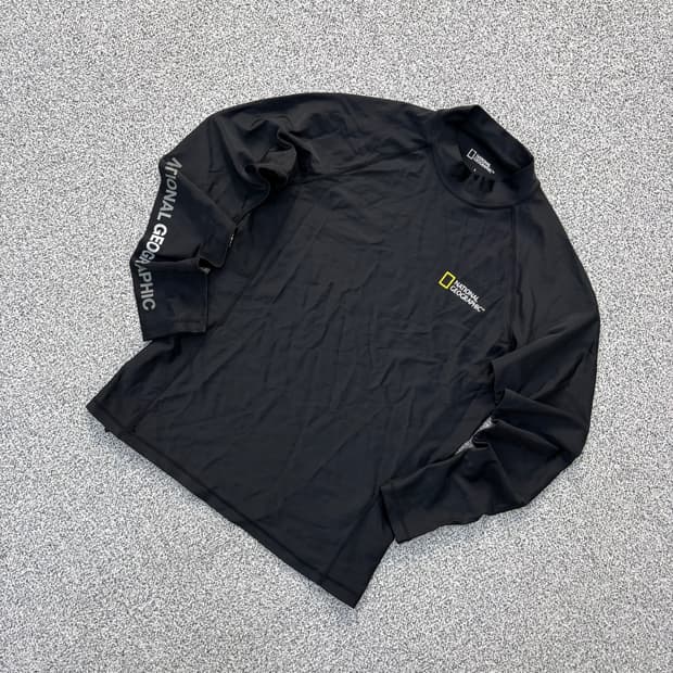 L 내셔널지오그래픽 긴팔 래쉬가드 0428J