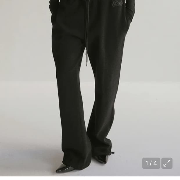 배드블러드 비욘드 소프트 조거 블랙