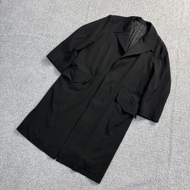 M 요지야마모토 울 롱 가디건 자켓 코트 0407J