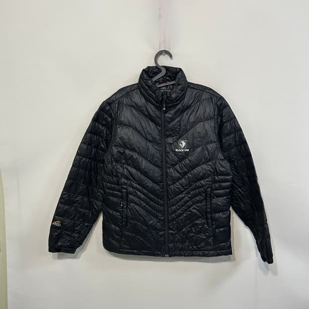 블랙야크 남성 거위털 경량패딩 100