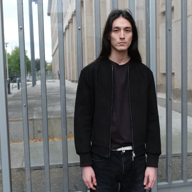 강정석 Permanent Leather Jacket 50