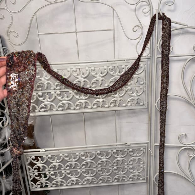 Metro City oriental beads scarf