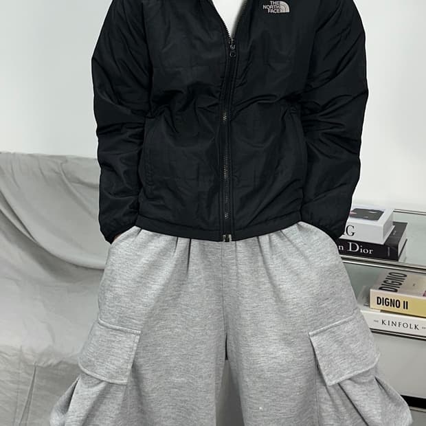 노스페이스 경량 누빔 자켓 XL
