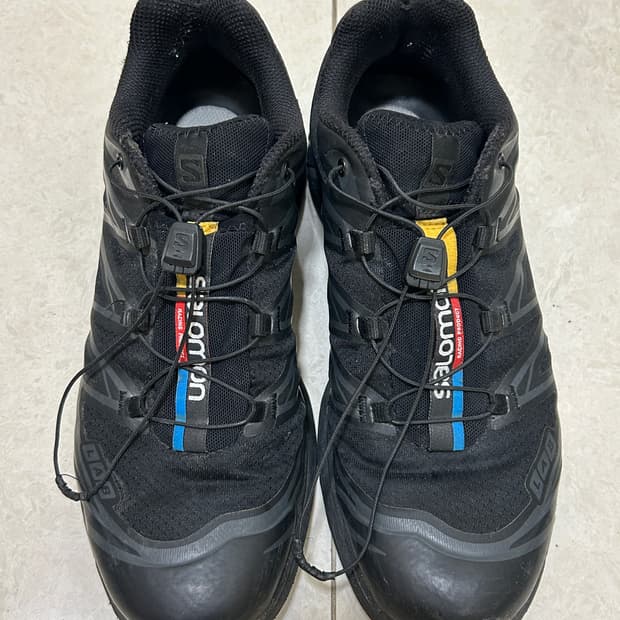 살로몬 xt-6 블랙 265