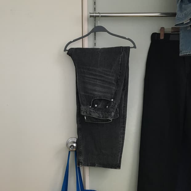 밀로 리플렉트 커브드 팬츠 L