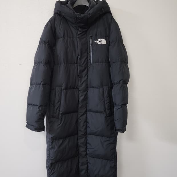 노스페이스 정품 여성롱패딩 90 