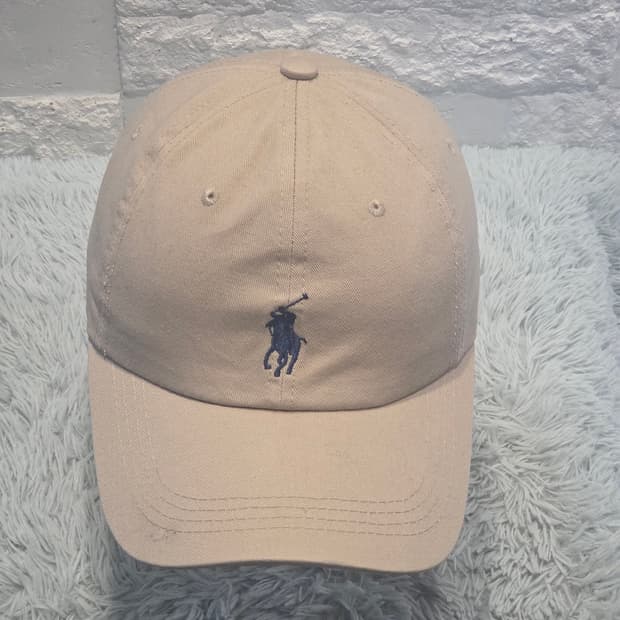 M1-5:폴로 랄프로렌 클래식 코튼 볼캡 베이지  약 55~60cm
