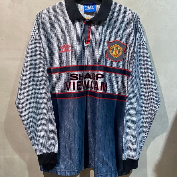 95-96 맨체스터유나이티드 베컴 어웨이 긴팔 유니폼