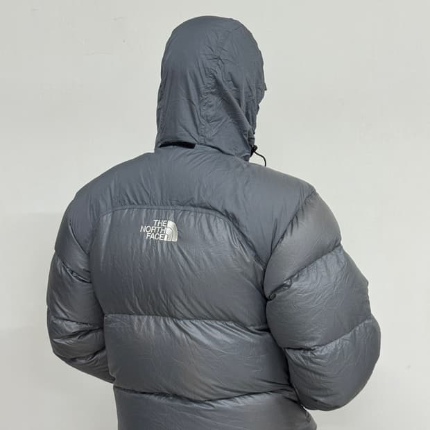 90s 그레이/블루 구스 다운 패딩 재킷