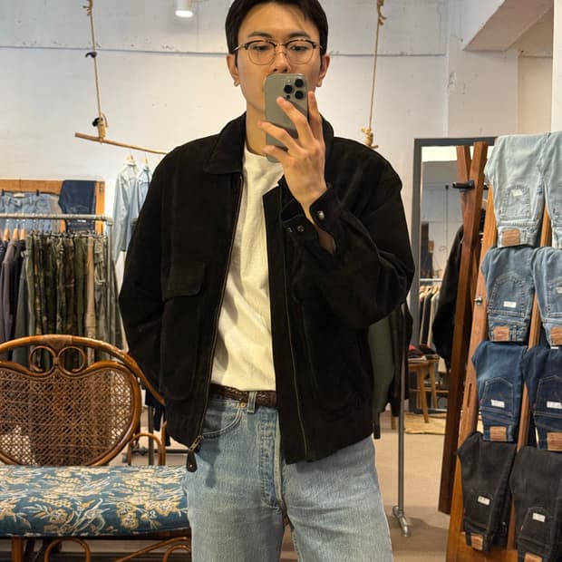 SubUrban Leather Suede Bomber Jacket