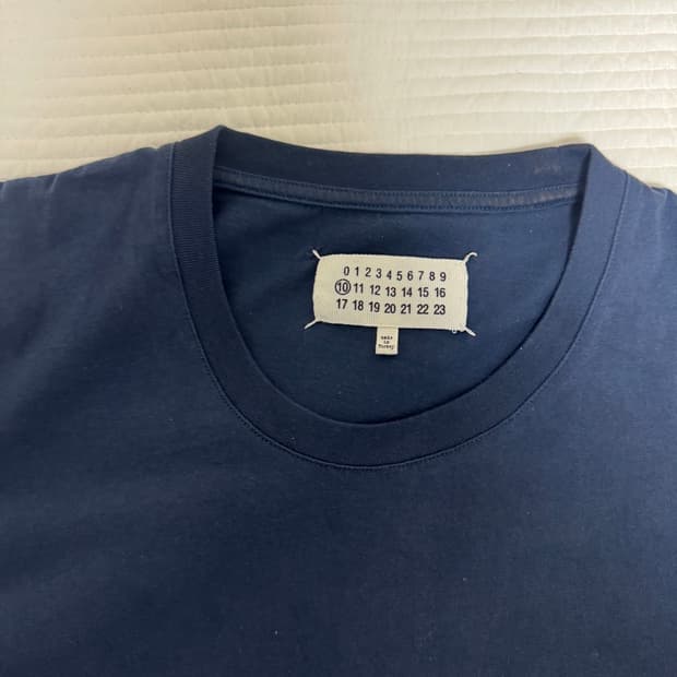 Maison margiela 16ss Navy T-shirt