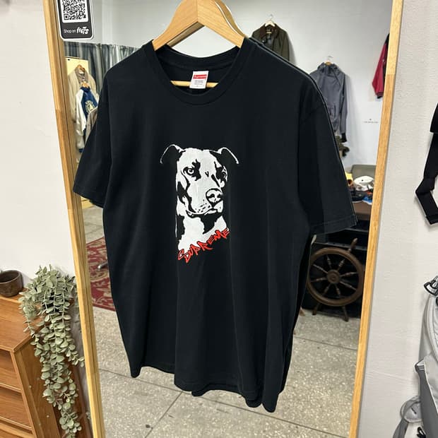 슈프림 20ss 핏불 티셔츠