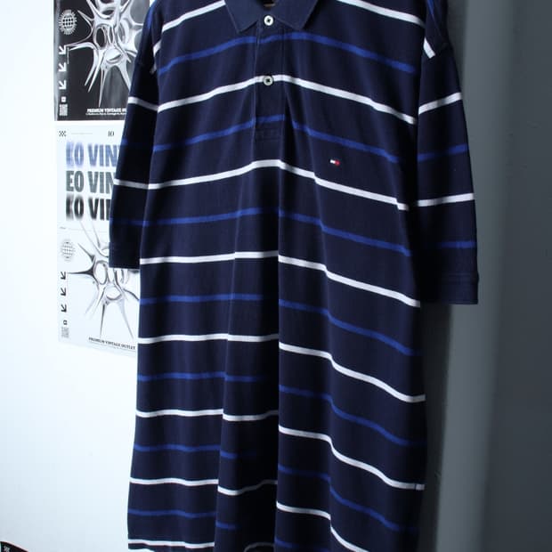 (2XL-4XL) 타미힐피거 반팔 카라 티셔츠 빅사이즈-199986